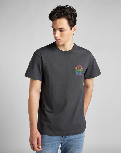 LEE - KOSZULKA PRIDE TEE CHEST GRAP