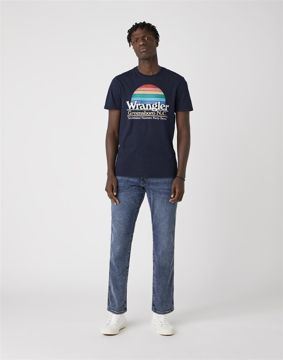 WRANGLER - KOSZULKA SS GRAPHIC TEE