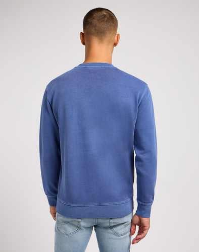 WRANGLER - BLUZA PLAIN CREW SWS