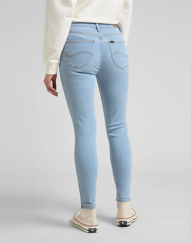 LEE - SPODNIE JEANSOWE SCARLETT HIGH ZIP