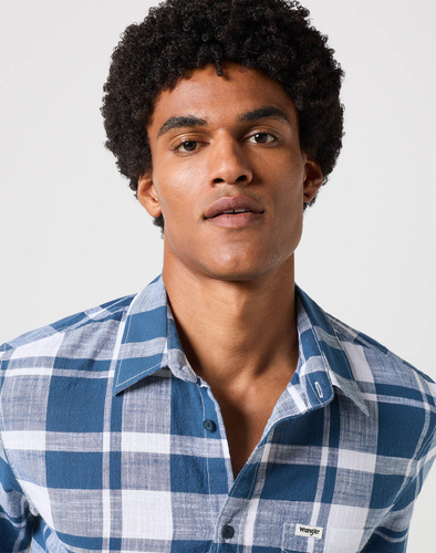 WRANGLER - KOSZULA SS 1 PKT SHIRT