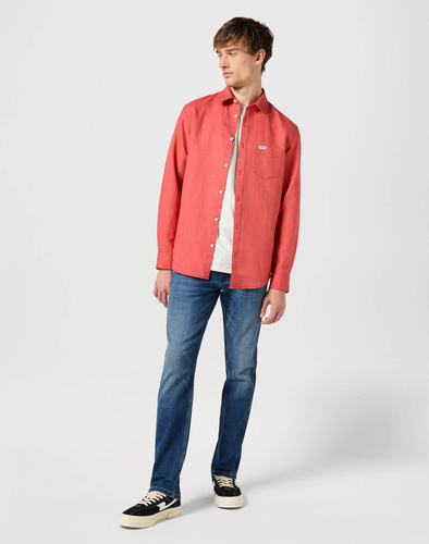 WRANGLER - KOSZULA LS 1 PKT SHIRT