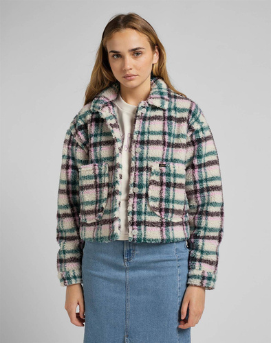LEE - KURTKA CROPPED SHERPA JACKET