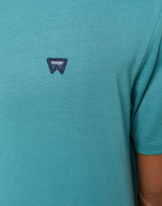 WRANGLER - KOSZULKA SIGN OFF TEE
