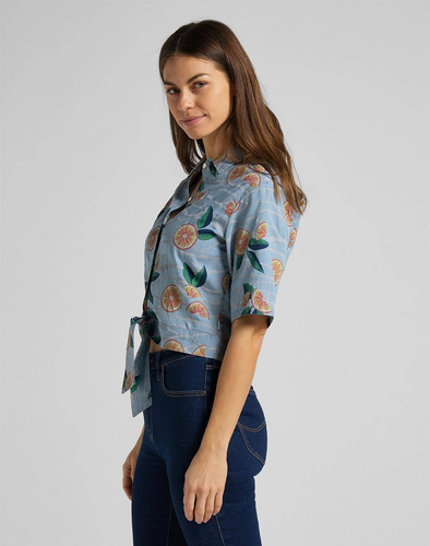 LEE - KOSZULA KNOTTED RESORT SHIRT
