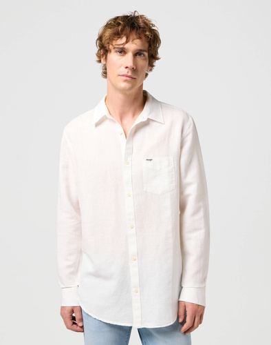 WRANGLER - KOSZULA LS 1 PKT SHIRT