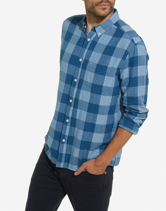 WRANGLER - KOSZULA LS 1PKT BUTTON