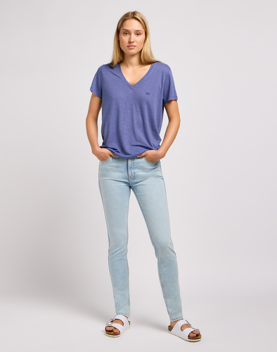 WRANGLER - KOSZULKA V NECK TEE