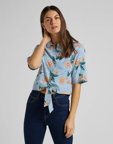 LEE - KOSZULA KNOTTED RESORT SHIRT
