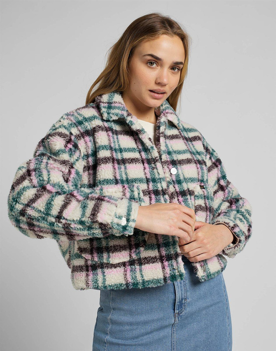 LEE - KURTKA CROPPED SHERPA JACKET
