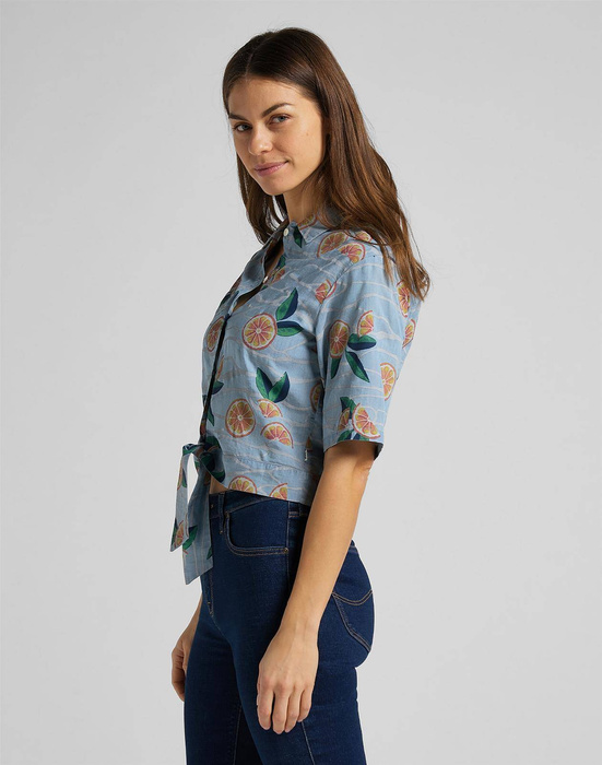 LEE - KOSZULA KNOTTED RESORT SHIRT