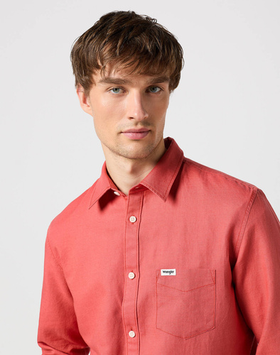 WRANGLER - KOSZULA LS 1 PKT SHIRT