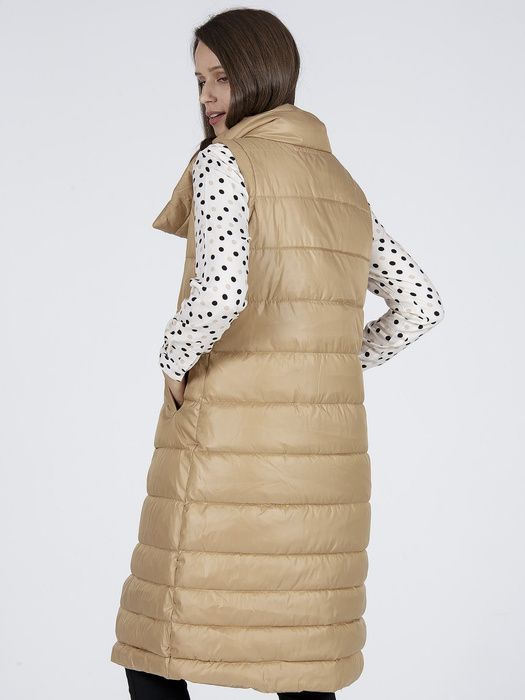 CROSS JEANS - DAMSKI PŁASZCZYK Z ODPINANYMI RĘKAWAMI