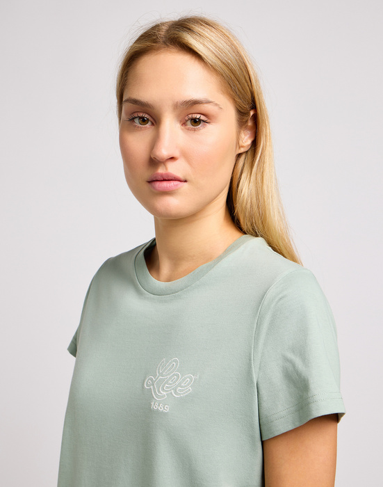 WRANGLER - KOSZULKA SMALL LOGO TEE