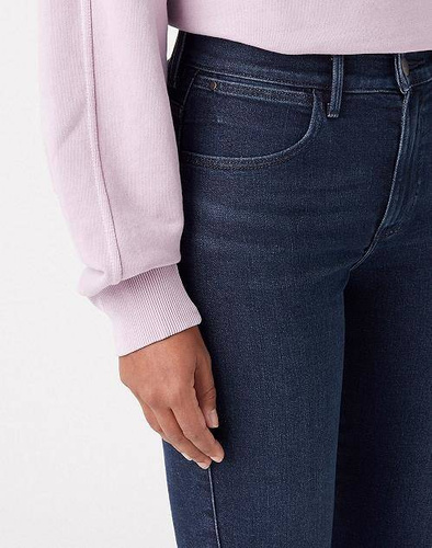 WRANGLER - SPODNIE JEANSOWE HIGH RISE SKINNY