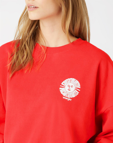 WRANGLER - BLUZA RELAXED SWEATSHIRT