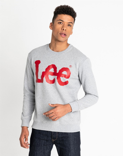 LEE - BLUZA LEE CREWNECK SWS