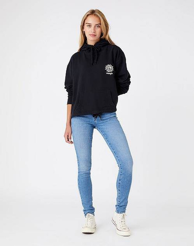 WRANGLER - SPODNIE JEANSOWE HIGH RISE SKINNY