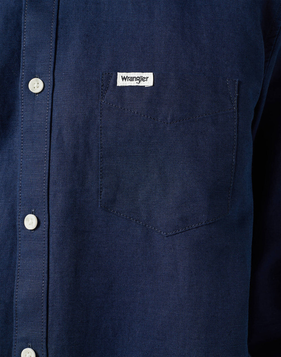 WRANGLER - KOSZULA LS 1 PKT SHIRT