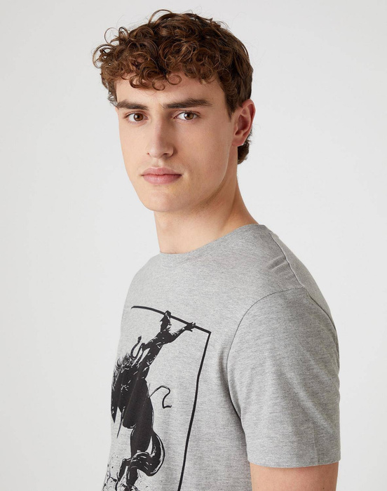 WRANGLER - KOSZULKA SS GRAPHIC HORSE TEE