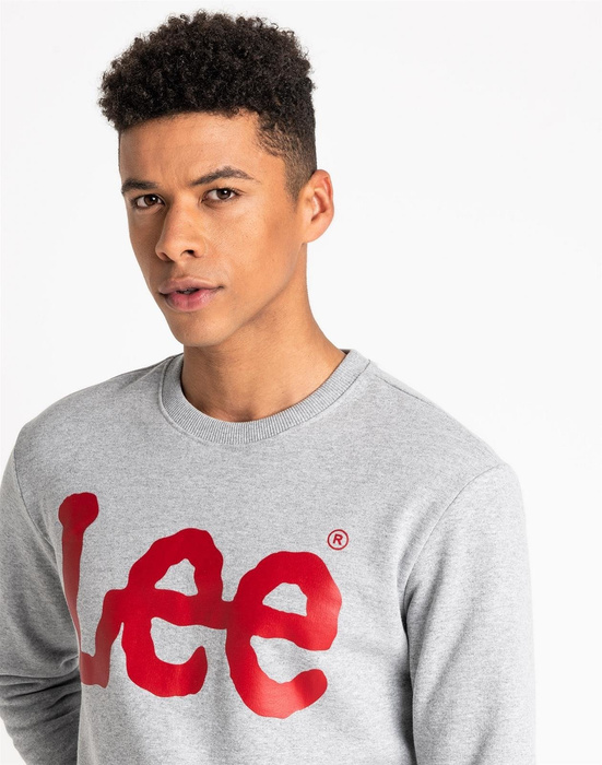 LEE - BLUZA LEE CREWNECK SWS