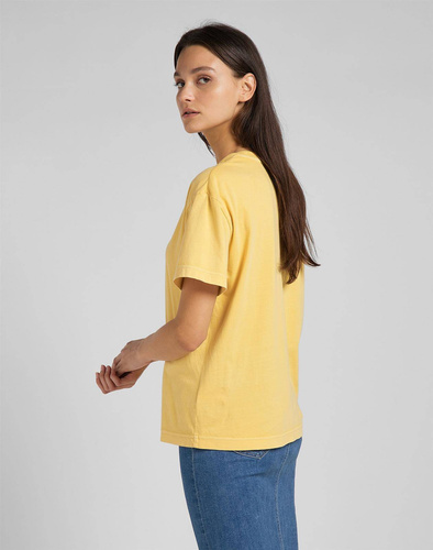 LEE - KOSZULKA PLAIN CREW NECK TEE