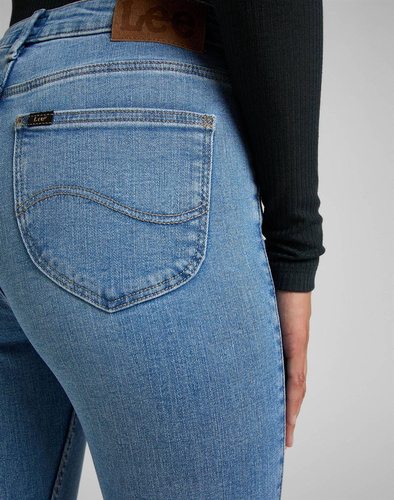 LEE - SPODNIE JEANSOWE SCARLETT HIGH ZIP