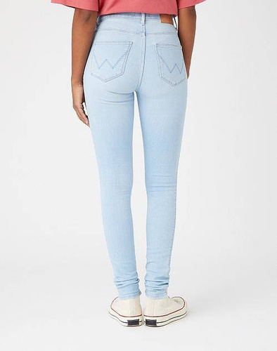 WRANGLER - SPODNIE JEANSOWE HIGH RISE SKINNY
