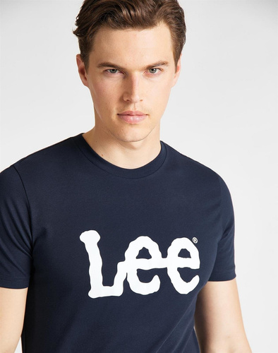 LEE - KOSZULKA WOOBLY LOGO TEE