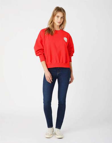 WRANGLER - BLUZA RELAXED SWEATSHIRT