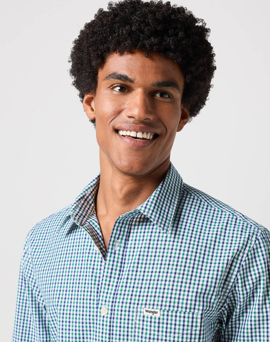 WRANGLER - KOSZULA LS 1 PKT SHIRT