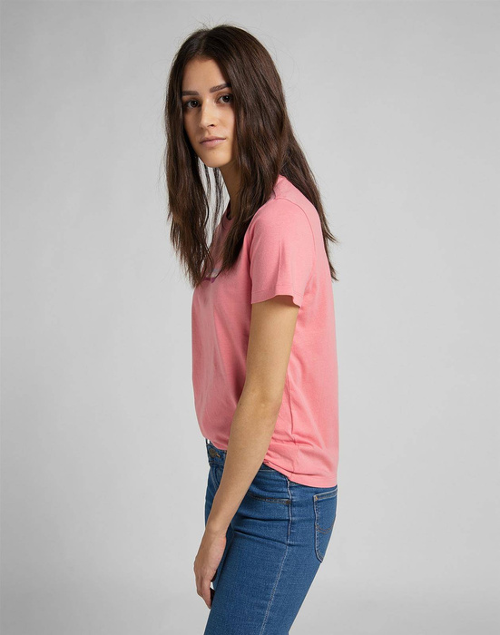 LEE - KOSZULKA SLIM LOGO TEE