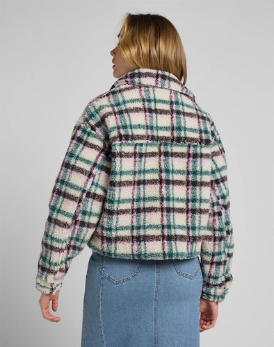 LEE - KURTKA CROPPED SHERPA JACKET