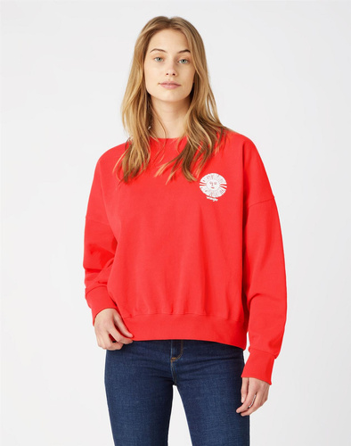 WRANGLER - BLUZA RELAXED SWEATSHIRT
