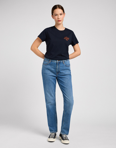 WRANGLER - KOSZULKA SMALL LOGO TEE