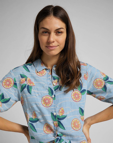 LEE - KOSZULA KNOTTED RESORT SHIRT