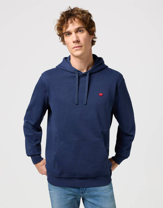 WRANGLER - BLUZA SIGN OFF HOODIE