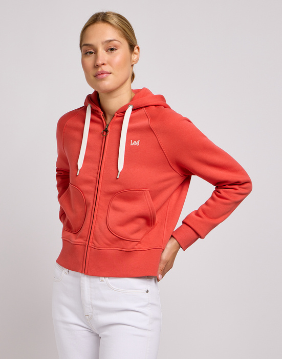 WRANGLER - BLUZA ZIP THROUGH HOODIE