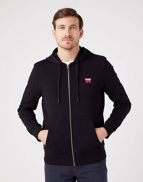 WRANGLER - BLUZA ZIP THRU HOODIE