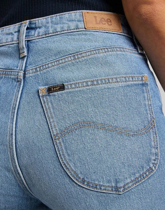 Damskie jeansy Lee Carol L30UMWKP w kolorze mid soho