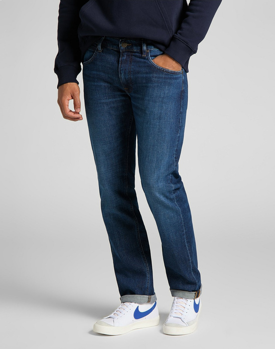 Jeansy męskie Lee DAREN ZIP FLY L707KNDD w kolorze Mid Foam