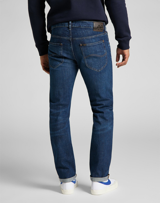 Jeansy męskie Lee DAREN ZIP FLY L707KNDD w kolorze Mid Foam