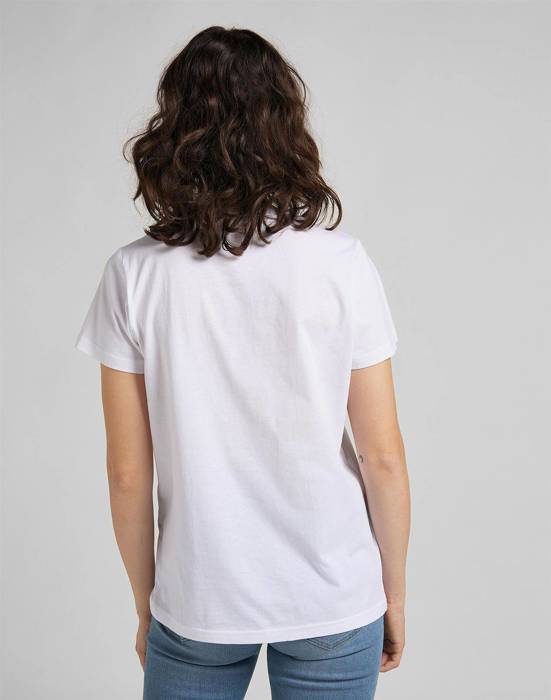 Koszulka damska Lee LOGO TEE L42UER12 w kolorze white